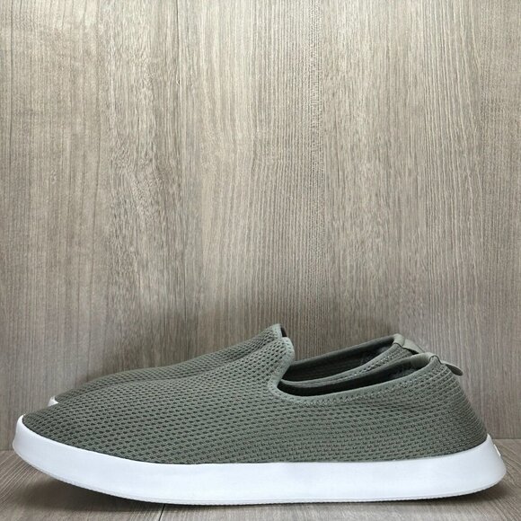 Allbirds Shoes Mens Size 13 Tree Loungers Slip On Sneakers Comfort Gray/Green - Picture 3 of 12